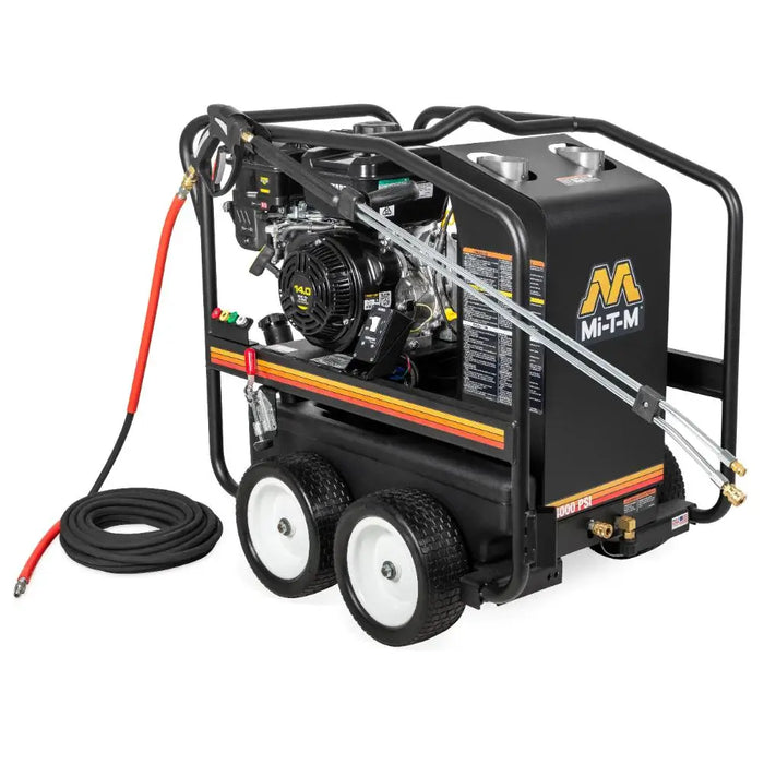 Mi-T-M HSP Series Hot Water Pressure Washer – HSP-4004-3MGV, Gasoline, Direct Drive, 4000 PSI, 4.0 GPM