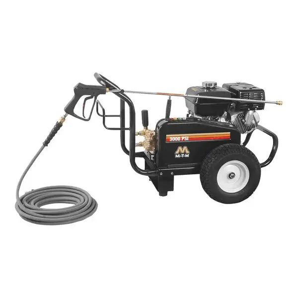 Mi-T-M JCW Series Cold Water Pressure Washer – JCW-3003-2MHB, Gasoline Belt Drive