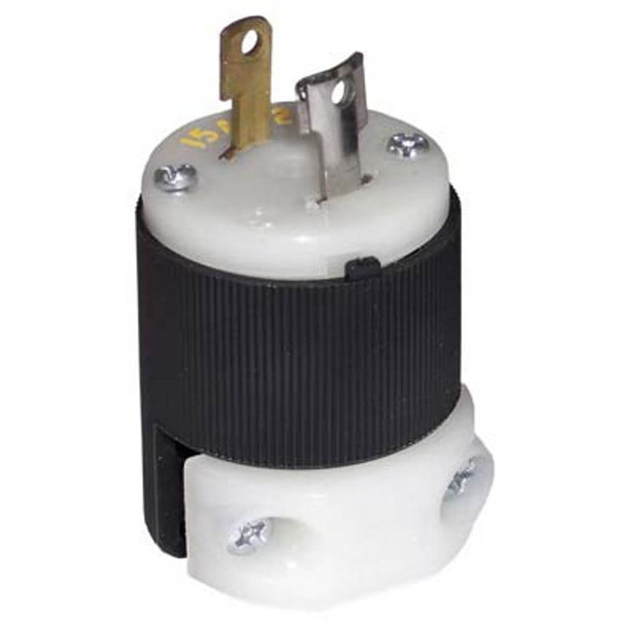 Male Twist-Lock Connector – 2-Prong Industrial Power Plug