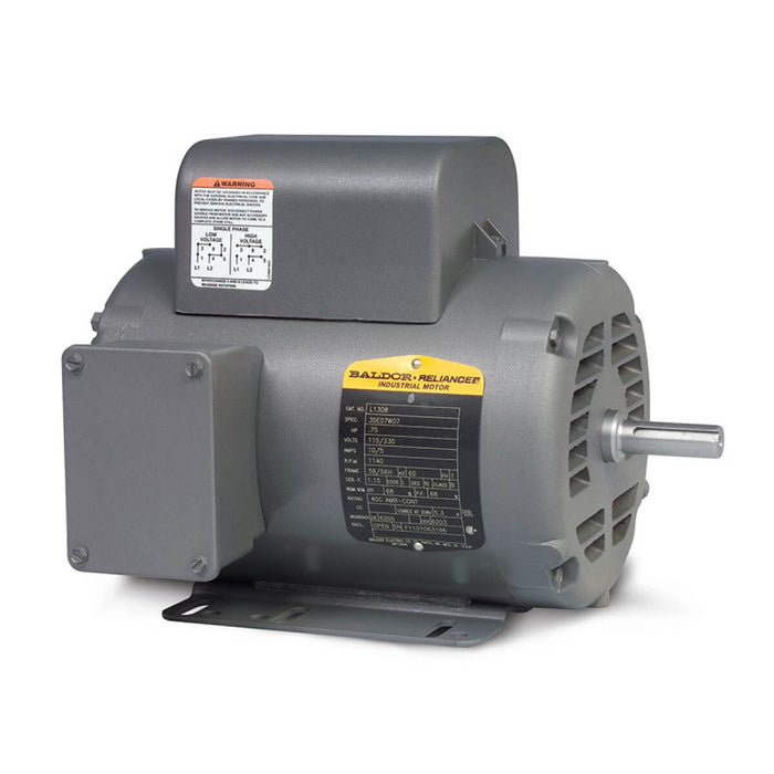 Baldor L1512T Electric Motor – 10 HP – 1 Phase – OEM Replacement Part