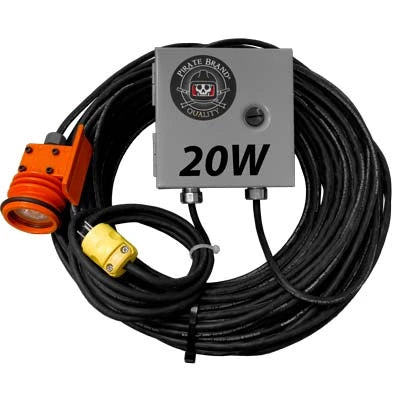 120VAC-to-12VDC 20W Halogen Blast Light – Complete Assembly with 150-Foot Cord, 1750 CBCP
