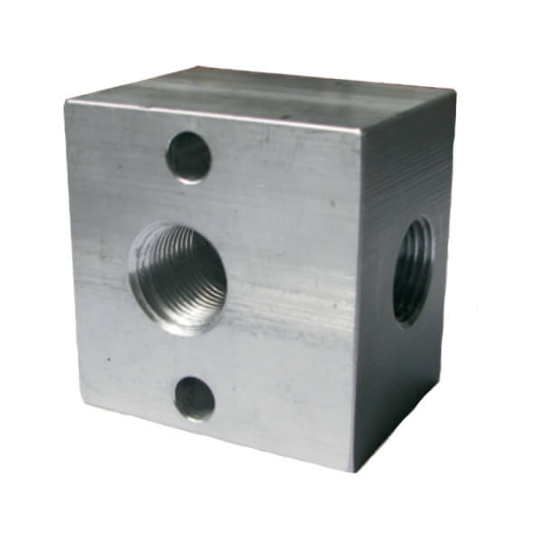Pressure-Pro MB-3838S Manifold Block – 3/8" x 3/8"