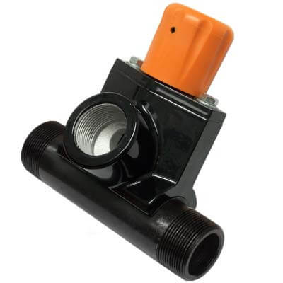 1-1/2" MPV Abrasive Metering Valve – Urethane Sleeve | 1-1/4" NPT Blast Pot Connection