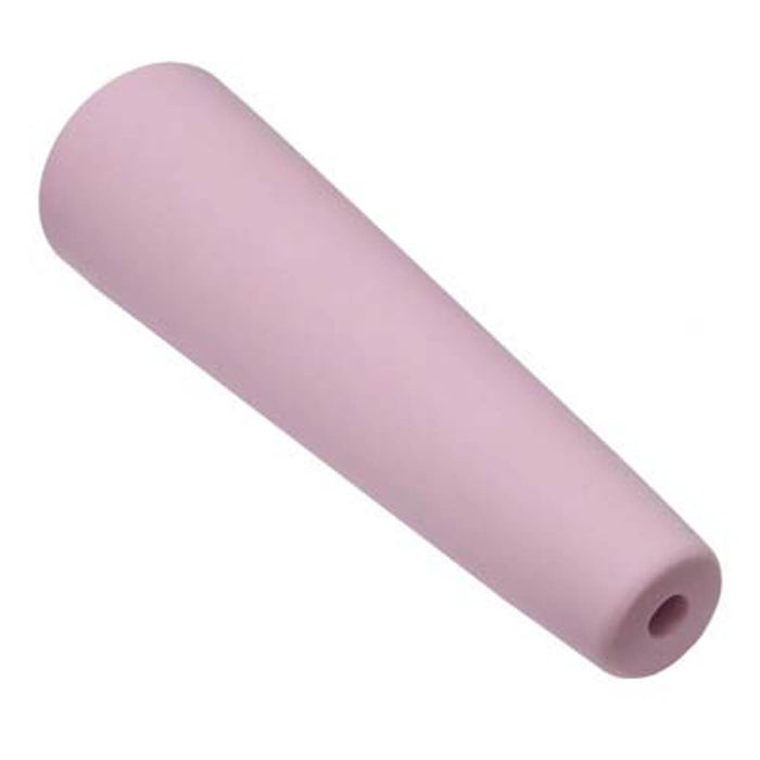 Nozzle – Ceramic Long Tapered Cone, Straight Bore, 1/4" Bore, 3-3/4" Length