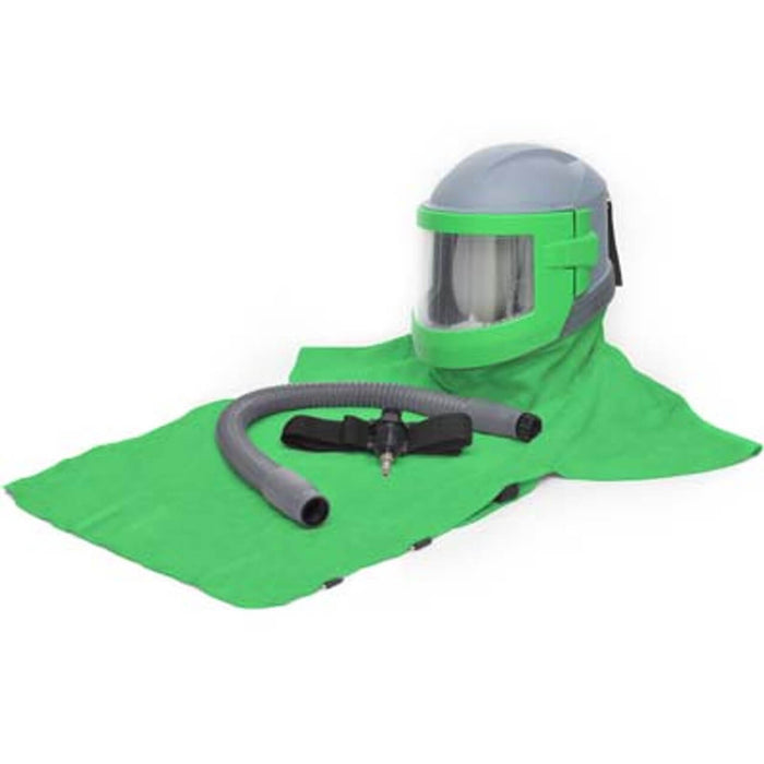 Respirator – RPB Nova 3 with 38" Leather Cape & Flow Control Valve, Includes Medium Side Pads, NIOSH TC-19C-456 Type CE