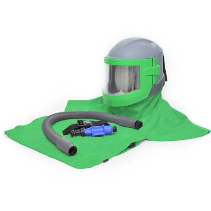 Respirator – RPB Nova 3 with Leather Cape & Cool Tube, Includes Medium Side Pads, NIOSH TC-19C-456 Type CE