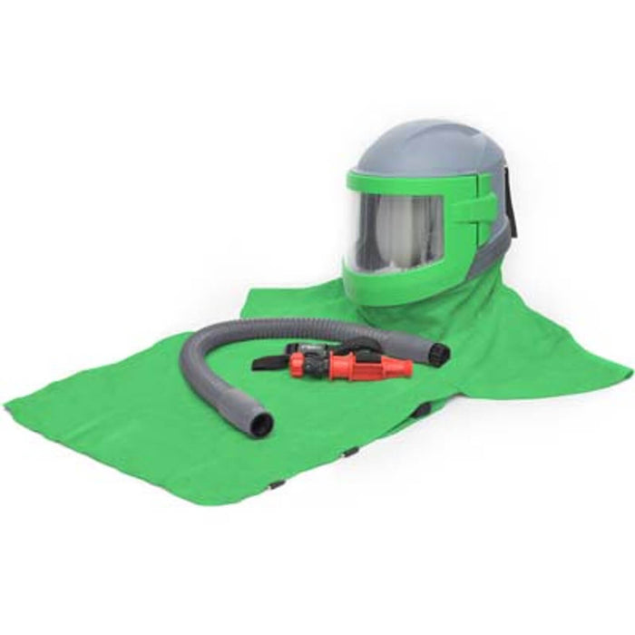 Respirator – RPB Nova 3 with 38" Leather Cape & Hot Tube, Includes Medium Side Pads, NIOSH TC-19C-456 Type CE