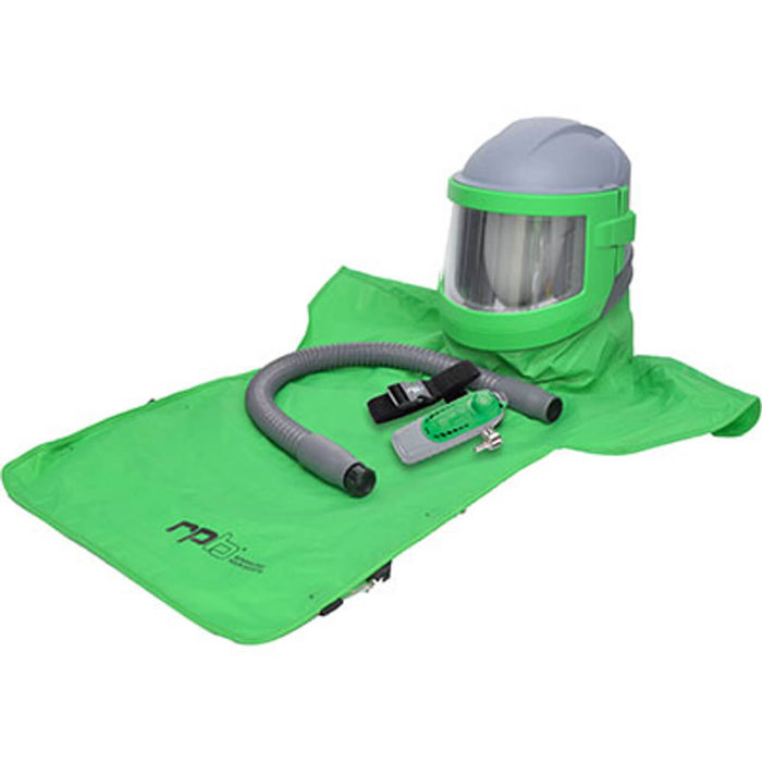 Respirator – RPB Nova 3 with 38" Nylon Cape & C40 Climate Control Device, Includes Medium Side Pads, NIOSH TC-19C-456 Type CE