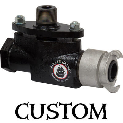 #100 Metering Valve Customization – Old-School Style – For SPH Pinch Bulk Blasters (Per Outlet) – Factory Installed