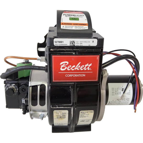 Beckett PRO101 ADC Oil Burner Assembly – 14VDC