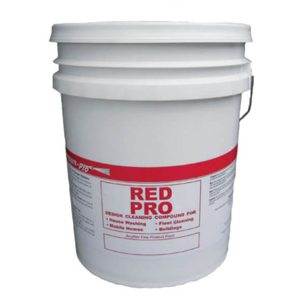 Pressure Pro RED-5 Red Detergent – 5 Gallon Pressure Washer Cleaner