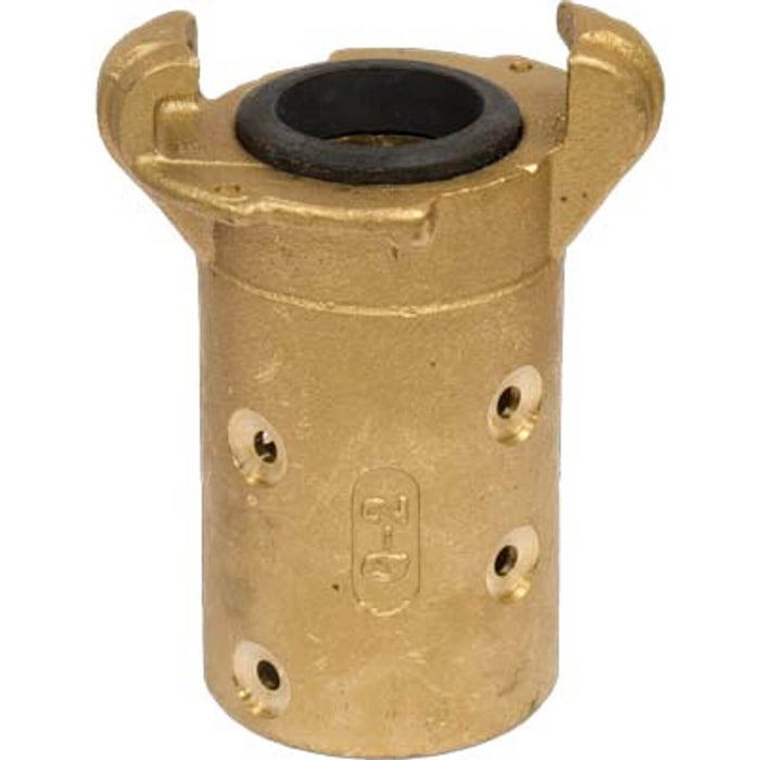 1" Brass Quick Coupling – 175 PSI Max, Blast Hose Coupler