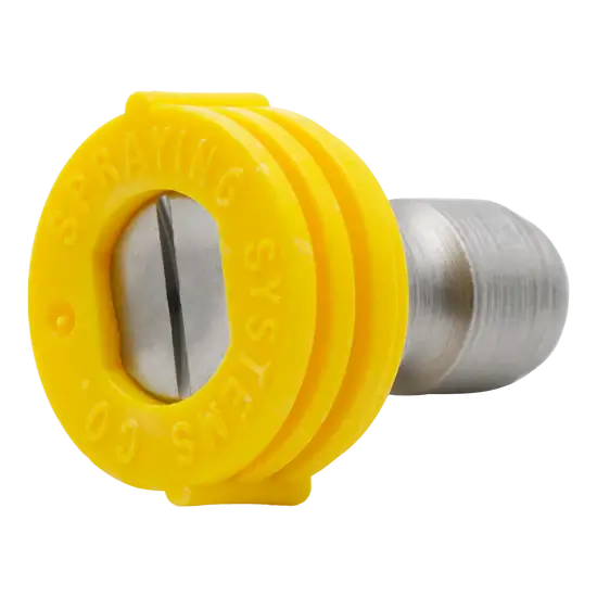 QC-MEG Quick Connect Pressure Washer Spray Nozzle – 6.5 Orifice 15° Yellow Nozzle Tip