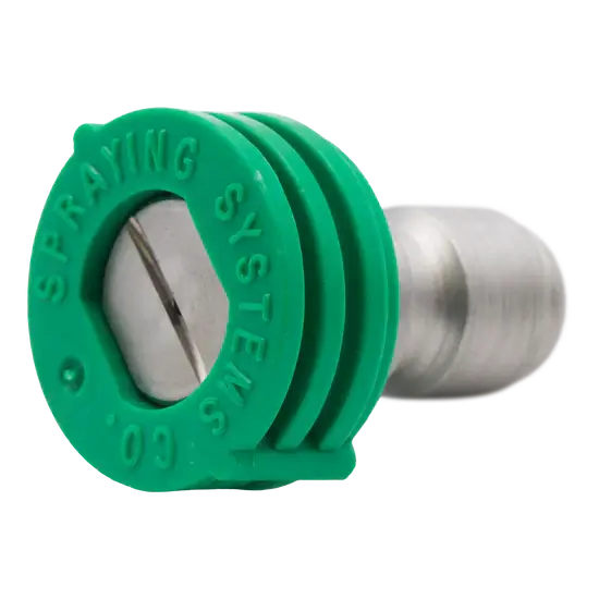QC-MEG Quick Connect Pressure Washer Spray Nozzle – 5.5 Orifice 25° Green Nozzle Tip