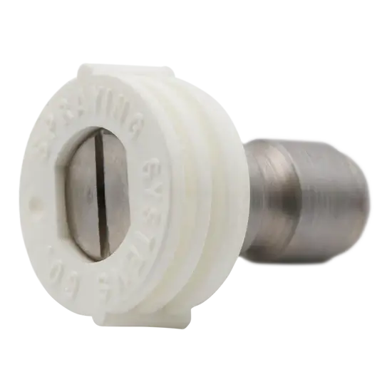 QC-MEG Quick Connect Pressure Washer Spray Nozzle – 6.5 Orifice 40° White Nozzle Tip
