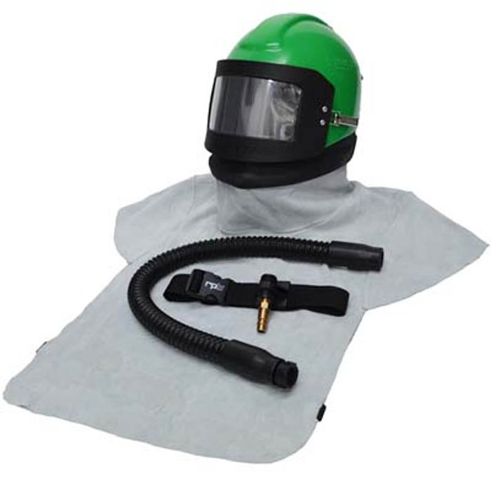 Respirator – RPB Nova 2000 Low Pressure with Leather Cape, Medium Head Dome & Sidewings, NIOSH TC-19C-422 Type CE
