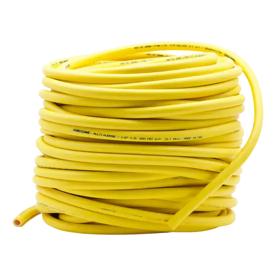 Hurricane Yellow Softwash Hose – 1/2" x 200', 300 PSI, 150°F
