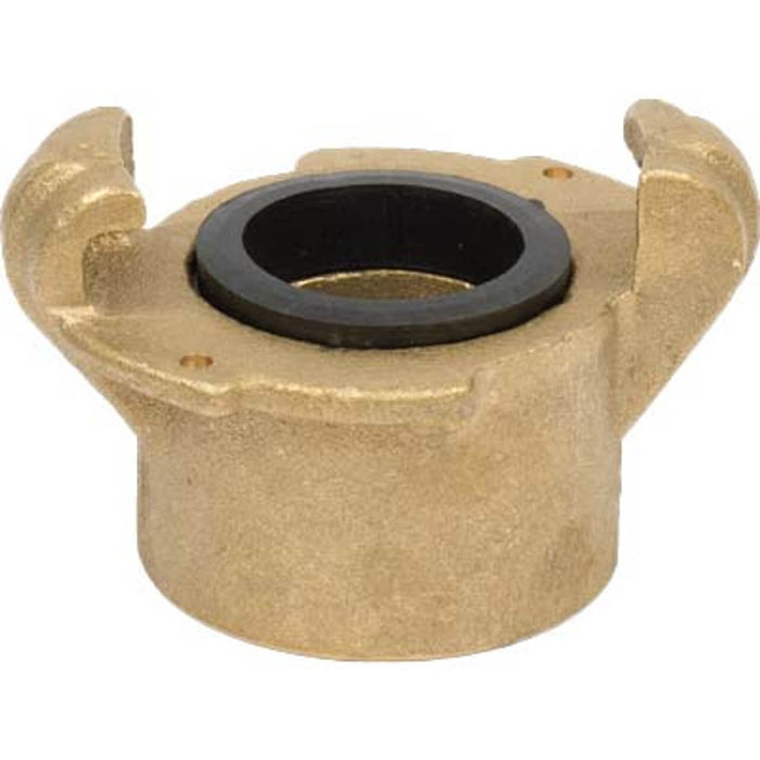 Threaded Brass Quick Coupling – 1-1/2" Hose, 175 PSI Max