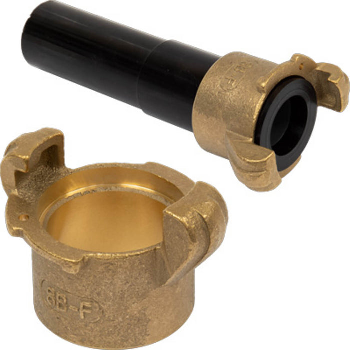 Nozzle Holder – Quick Brass Flanged Holder, 175 PSI Max
