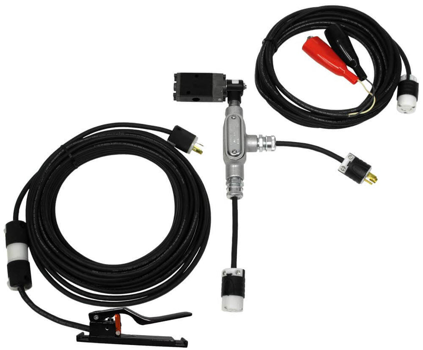 Pneumatic to Electric Conversion Kit 12VDC for Small Blaster Pressure Hold System (1 Outlet) w/ 55' Control Cord (Replaces Schmidt Axxiom 0004-410)