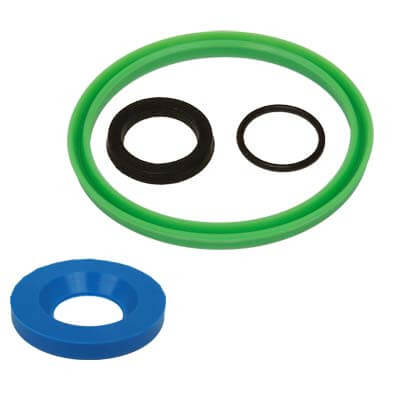 APV Abrasive Metering Valve Seal Kit – Seals Only w/ Urethane Seat | Includes Parts #6, #10, #15 & #17