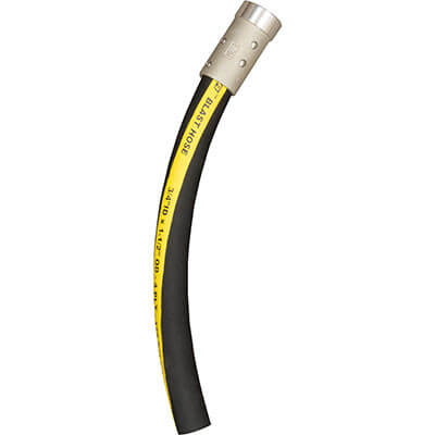 3/4" x 18" Survivor™ Blowdown Hose Assembly – 4-Ply | 150 PSI WP