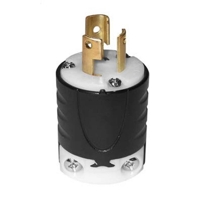 Electric Connector – Male Twist-Lock 3-Prong Plug for Industrial Power Connections