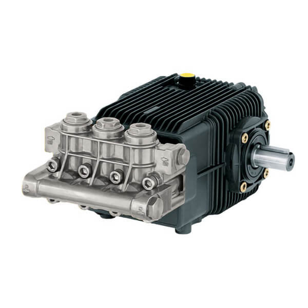 SHP22.50HN Industrial Triplex Pressure Washer Pump – 5.8 GPM @ 7250 PSI, 1450 RPM, 24 mm Solid Shaft