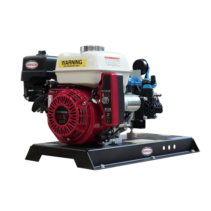 Simpson SW380233E Soft Wash Pro Gas-Powered Cold Water Pump System – 300 PSI, 8.0 GPM, Honda GX200 Engine, Comet Gear-Drive Pump