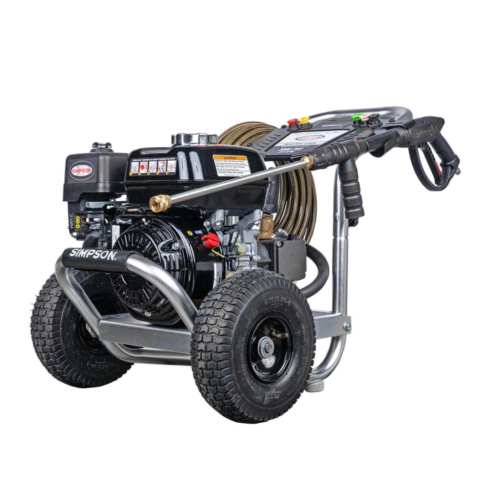 Simpson IS3030212 Industrial Series Cold Water Pressure Washer – 3000 PSI, 3.0 GPM, Honda GX200 Engine, AAA Triplex Pump