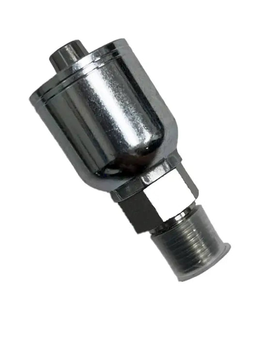 Crimp Fitting 3/8" Stem x 1/4" MPT Solid – OEM Replacement Part