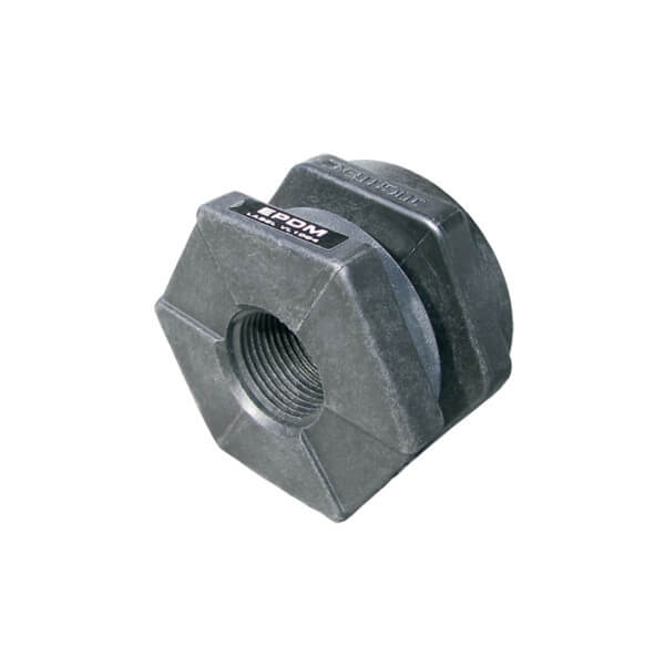 TF-075 PVC Tank Bulkhead Fitting – 3/4"