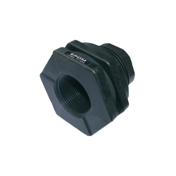 TF-100 PVC Tank Bulkhead Fitting – 1"