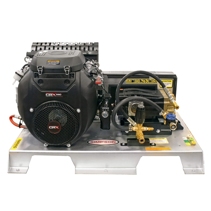 Simpson TM3080141E Gas-Powered Truck-Mount Cold Water Pressure Washer – 3000 PSI, 8.0 GPM, CRX 680 Engine