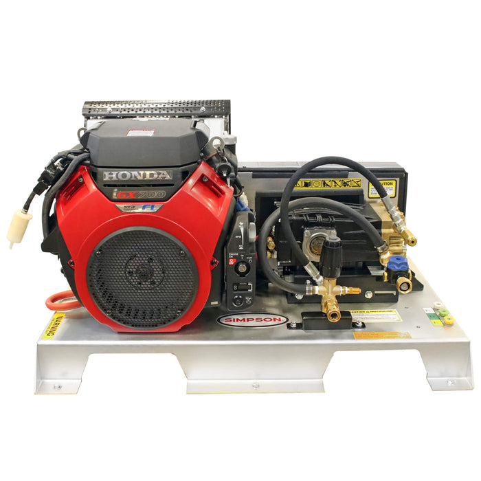 Simpson TM3080241E Gas-Powered Truck-Mount Cold Water Pressure Washer – 3000 PSI, 8.0 GPM, Honda GX690 Engine, Belt-Drive UDOR Pump