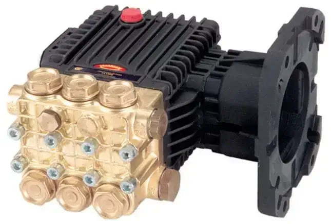 TX1506G8 Triplex Pressure Washer Pump – 2.6 GPM @ 3000 PSI, 3400 RPM, 1″ Shaft