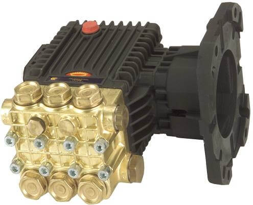 TX1510G8 Triplex Pressure Washer Pump – 4.0 GPM @ 3000 PSI, 3400 RPM, 1″ Hollow Shaft