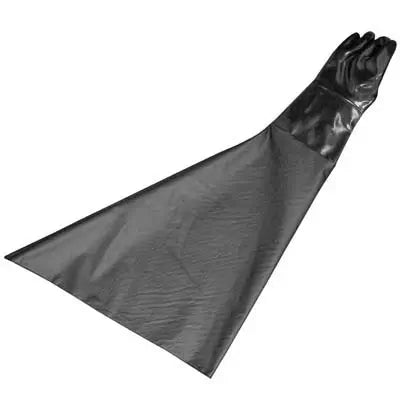 Heavy Duty Smooth Neoprene Blast Cabinet Glove – 11" Dia x 33" – Left Hand – Black