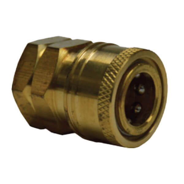 V10003 Brass Coupler – 3/8" FNPT