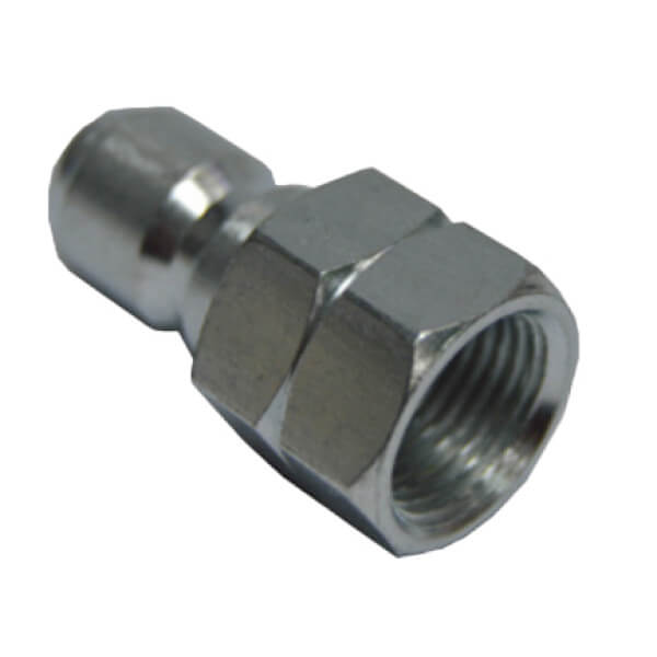 V10006 Coated Steel Quick Connect Female Plug – 1/4" FPT