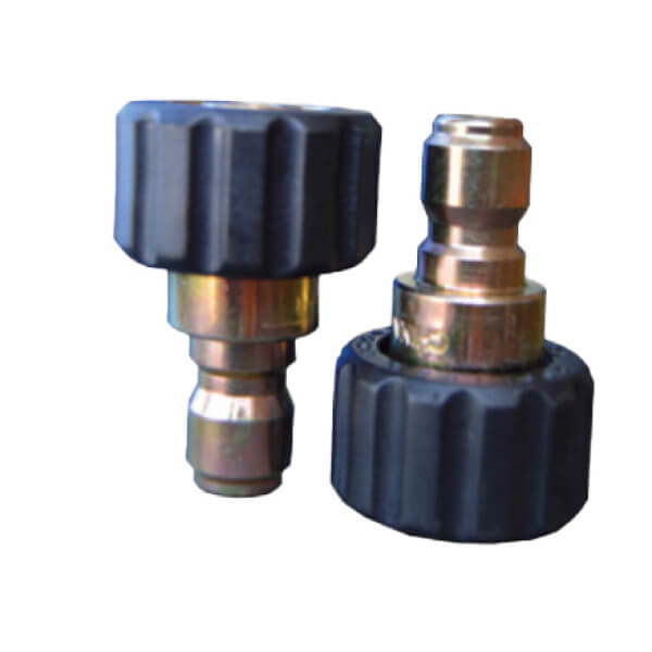 V10037 Twist Coupler Socket x Quick Connect Plug Adapter