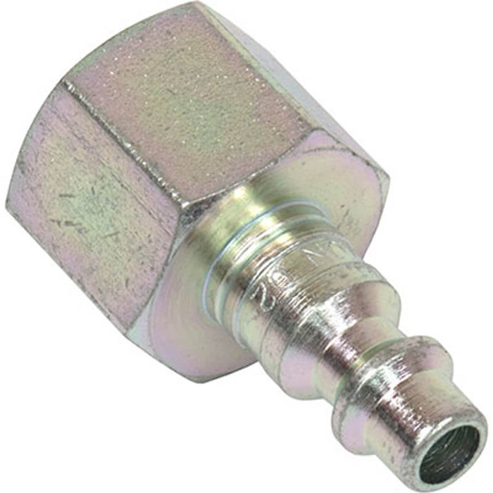 Bullard Compressed Air Supply Quick-Disconnect Nipple – 1/4″ Industrial Interchange, 3/8″ Female NPT