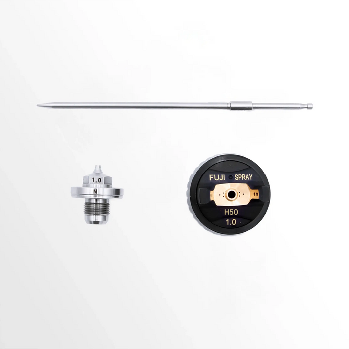Fuji Spray 0350H-1.0 VALOR Mini H50 Air Cap Set – 1.0mm HVLP Nozzle Kit