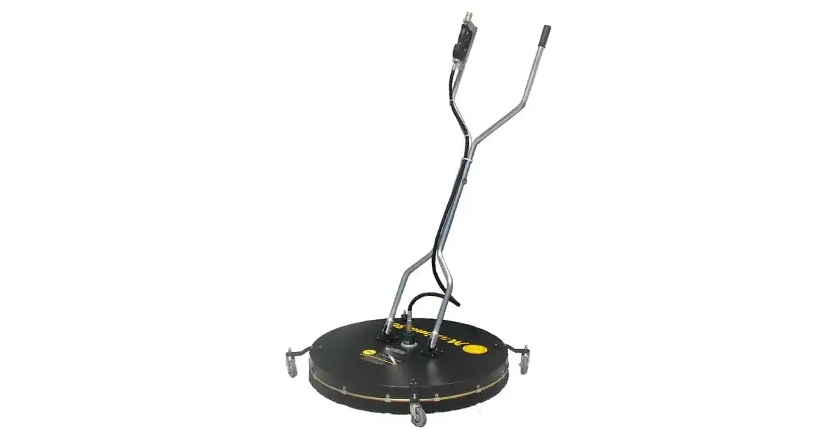 Whisper Wash Maxima 3600 Professional 36" Surface Cleaner – Aluminum Housing, Single Bar, 5000 PSI (WP-3600)