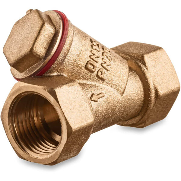 GP YYSTR12 Brass Y-Strainer Inlet Filter – 1/2" | General Pump