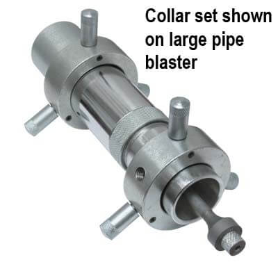 Large Pipe Blaster Centering Collar Set – Fits 3″ to 5″ ID Pipe
