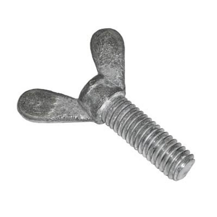 Thumbscrew – 3/8" x 1" Zinc-Plated Knurled Head Thumbscrew