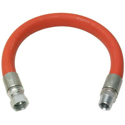 1" Flex Pusher Line Replacement – 22" Length (26" OAL) – Fits Classic 2 Cu Ft – Abrasive Blasting Hose – Replaces Clemco 22508