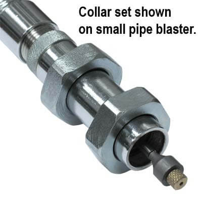 Small Pipe Blaster Centering Collar Set – Fits 1″ to 2″ ID Pipe