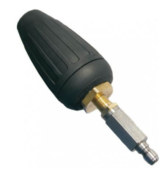 Mecline ARJ055 RotoJet 5800 Rotating Nozzle – Size 5.5 w/ Stainless Steel Filter Quick Connect | 5800 PSI
